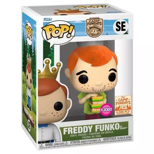 Funko Pop! Freddy Funko as Shaggy SE Flocked Camp Fundays Box