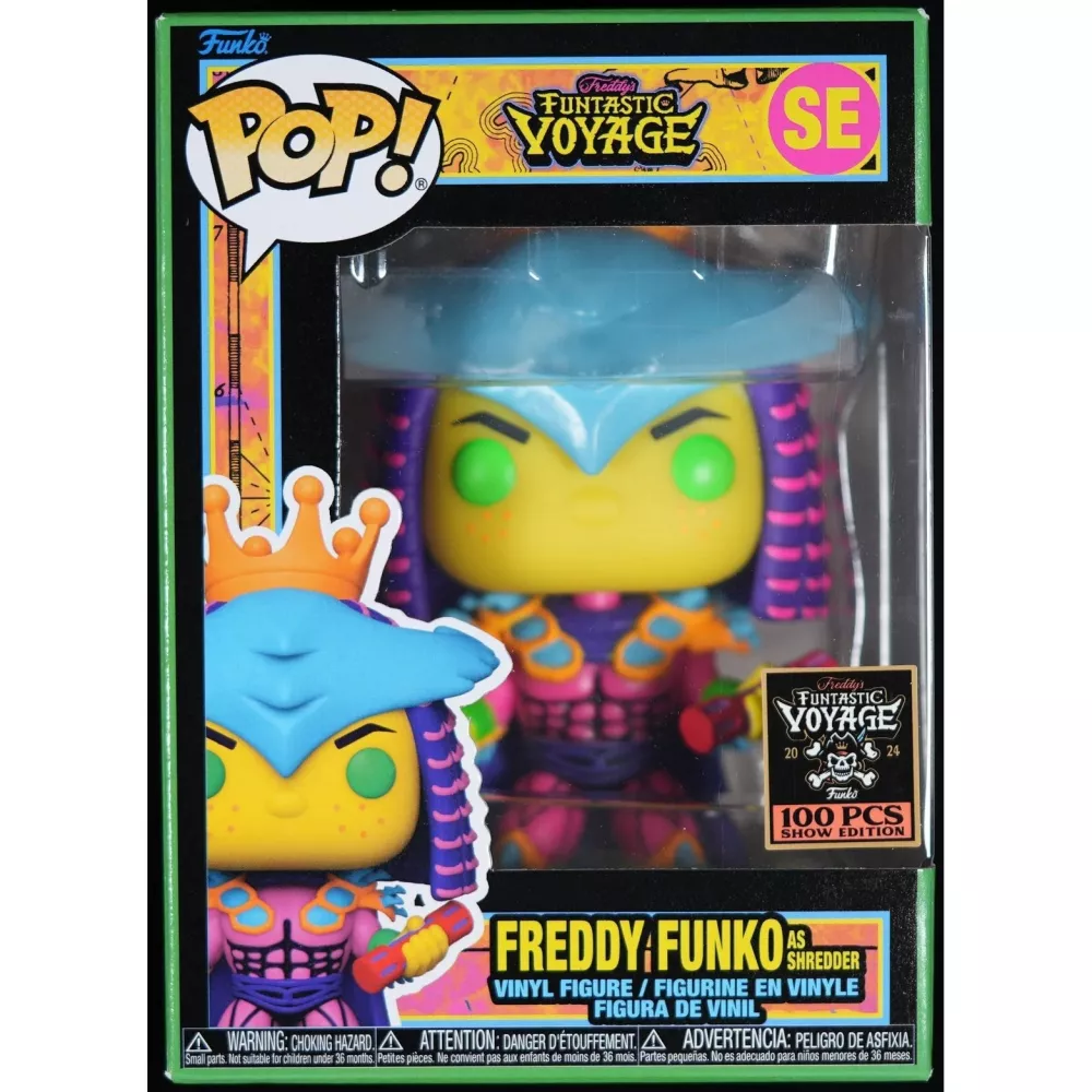 Freddy Funko as Shredder Box