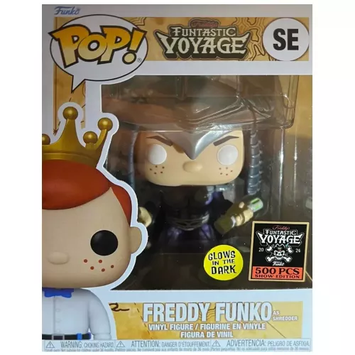 Funko Pop! Freddy Funko as Shredder SE Glows in the Dark Box