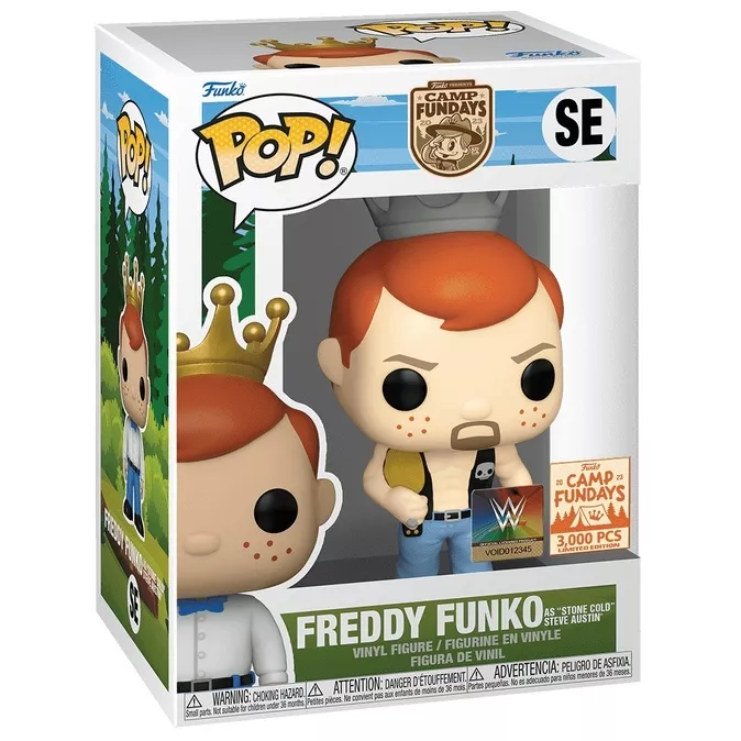 Freddy Funko as Stone Cold Steve Austin Box