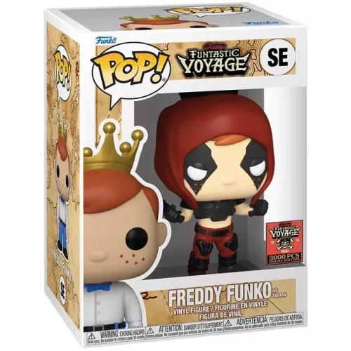 Funko Pop! Freddy Funko as Zartan SE Freddy's Funtastic Voyage Box