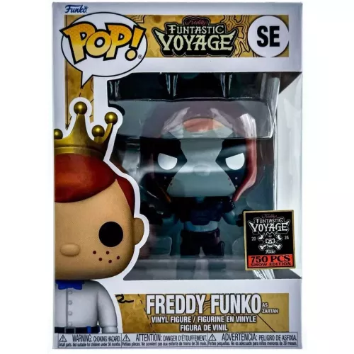 Funko Pop! Freddy Funko as Zartan SE Gray Freddy's Funtastic Voyage Box