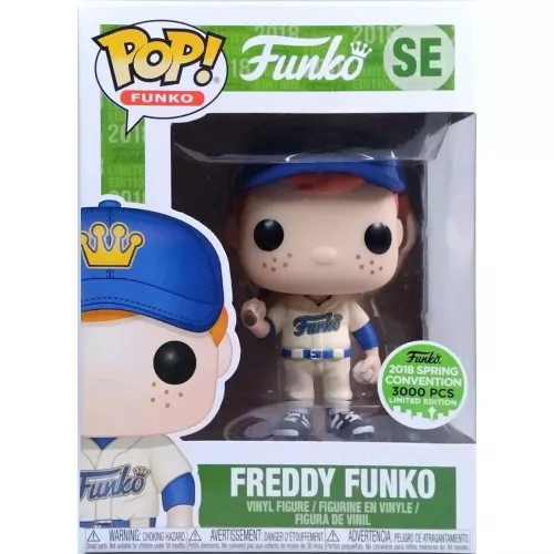 Funko Pop! Freddy Funko SE Baseball Alternate Uniform Box