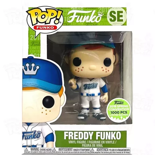 Funko Pop! Baseball Freddy SE Funko Original Vinyl Figure Box