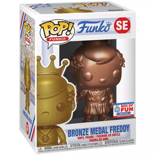 Funko Pop! Bronze Medal Freddy SE Funko Original Vinyl Figure Box