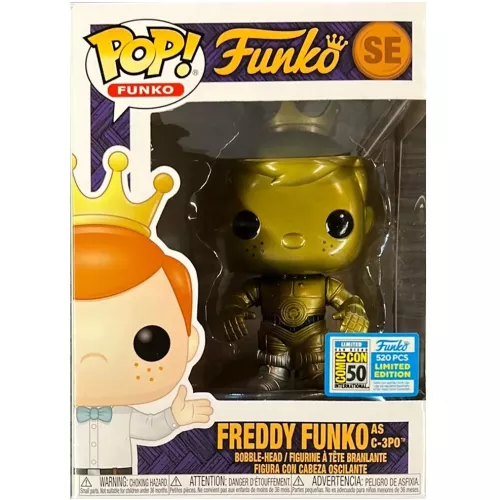 Funko Pop! Freddy Funko as C-3PO SE Funko Original Box
