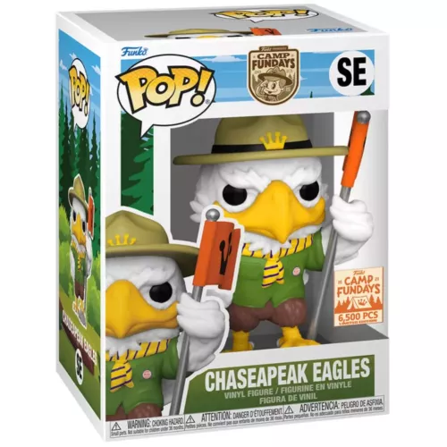 Funko Pop! Chaseapeak Eagles SE Funko Presents Camp Fundays 2023 Box