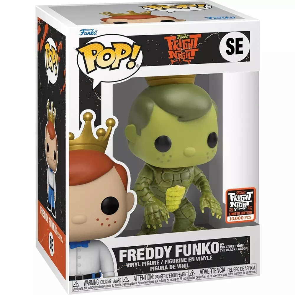 Freddy Funko as Creature From The Black Lagoon Box