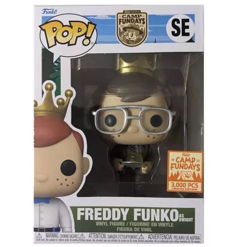 Funko Pop! Freddy Funko as Dwight SE Funko Presents Camp Fundays 2023 Box