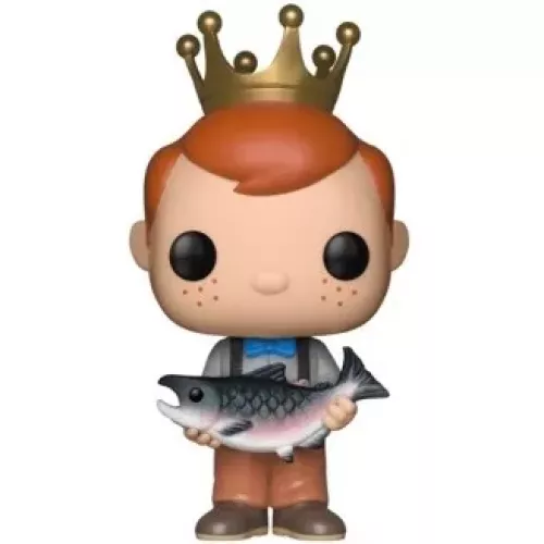 Funko Pop! Freddy Funko SE Holding Fish - Brown Pants