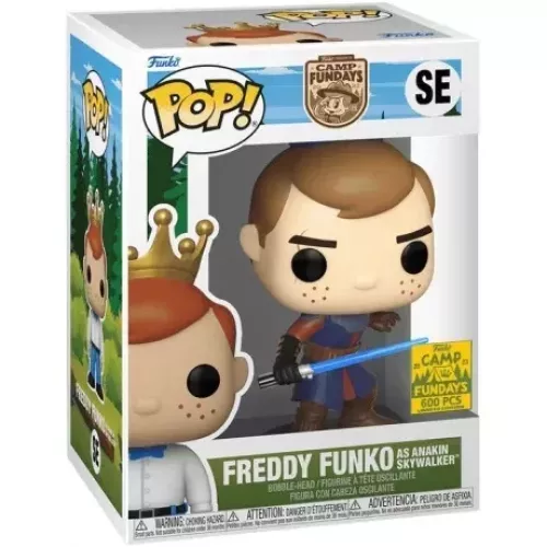Funko Pop! Freddy Funko as Anakin Skywalker SE Funko Presents Camp Fundays 2023 Box