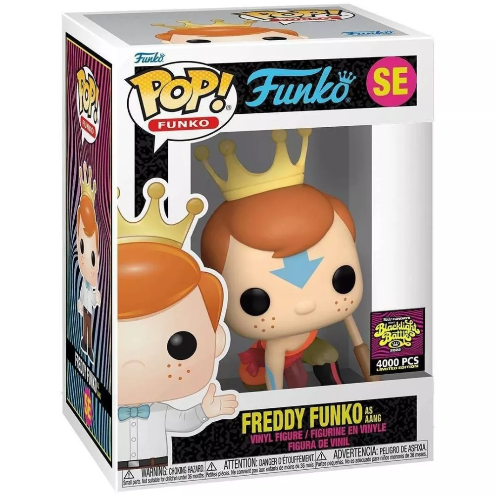 Freddy Funko as Aang Box