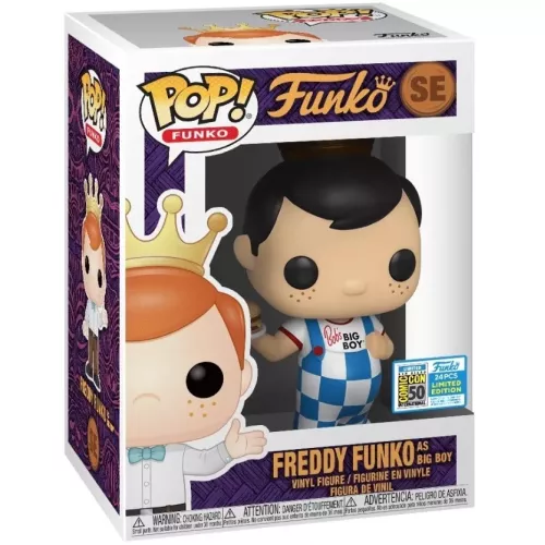 Funko Pop! Freddy Funko as Big Boy SE Blue and White Box