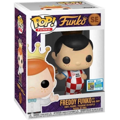 Funko Pop! Freddy Funko as Big Boy SE Red and White Box