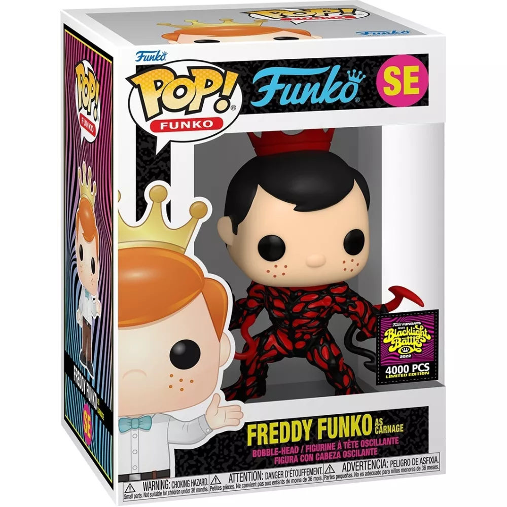 Freddy Funko as Carnage Box