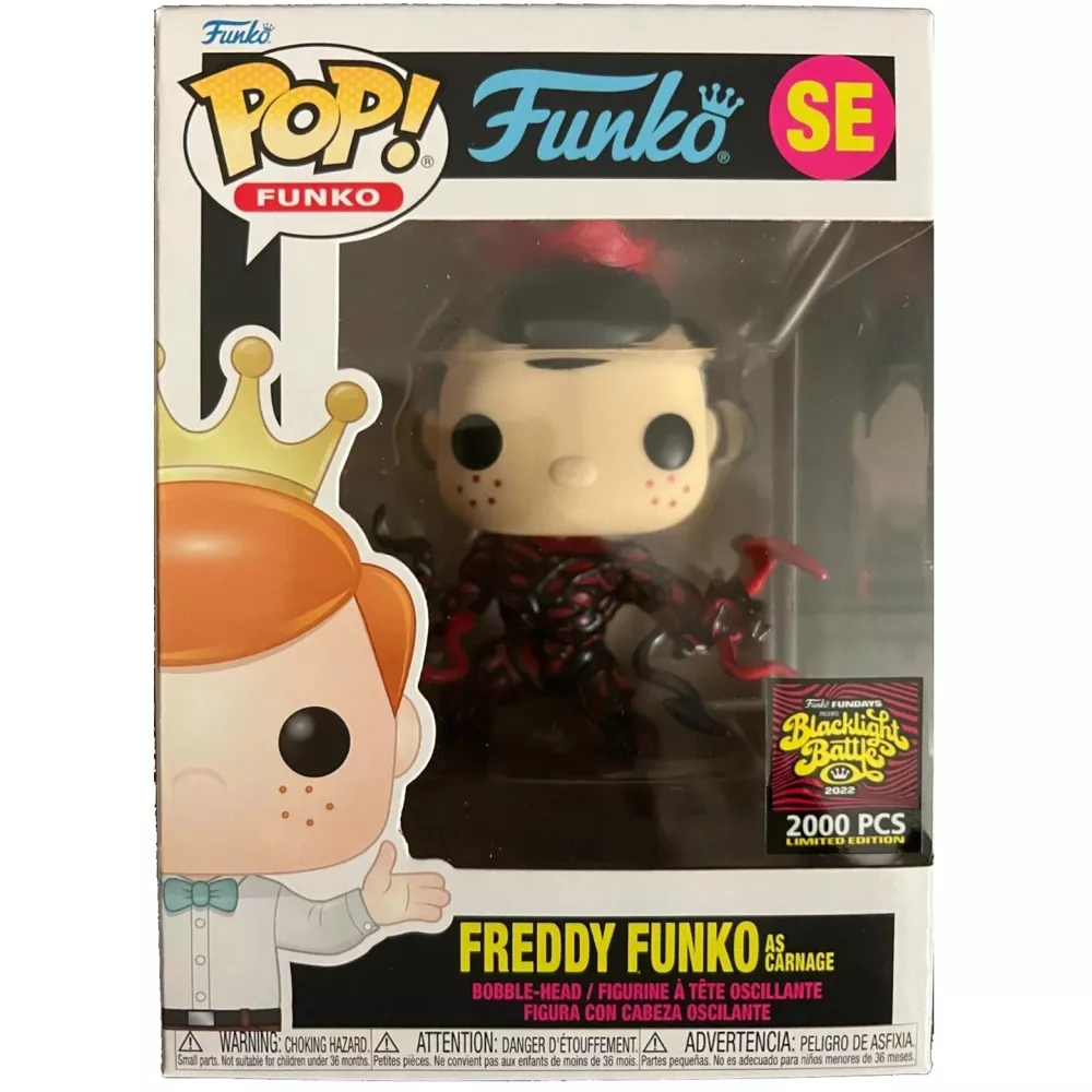 Freddy Funko as Carnage Box