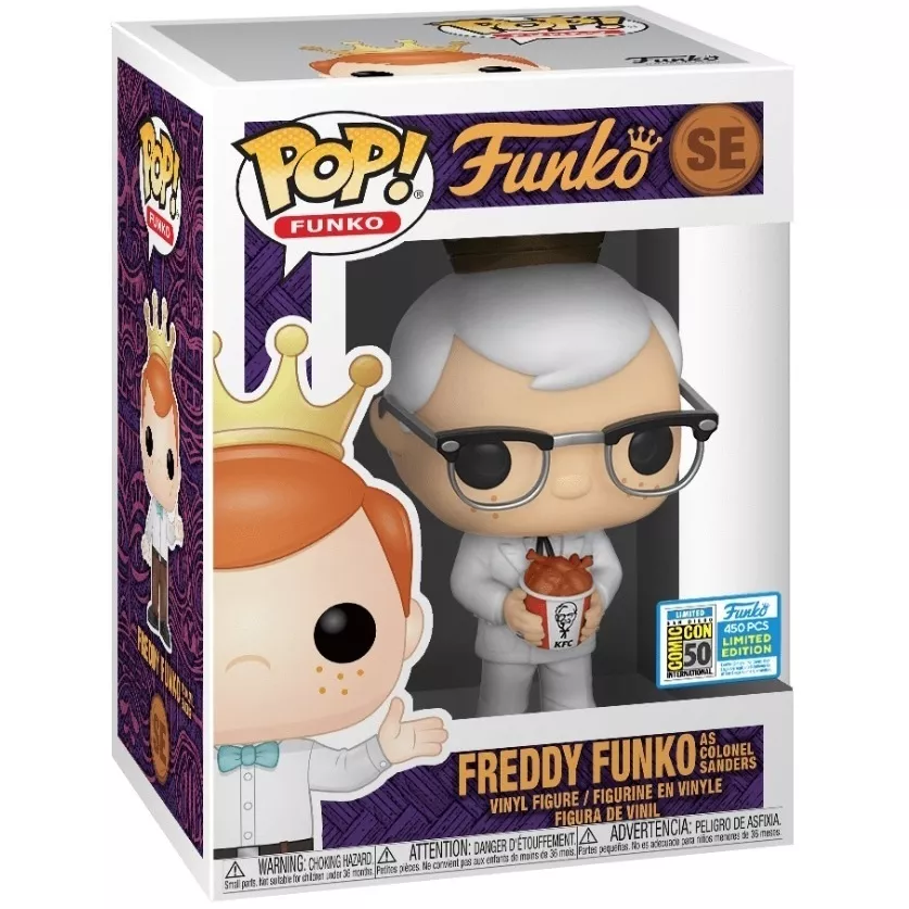 Freddy Funko as Colonel Sanders Box