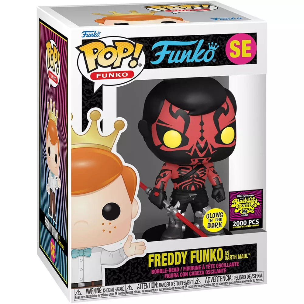 Freddy Funko as Darth Maul Box