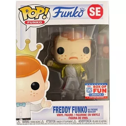 Freddy Funko as Freddie Mercury Box
