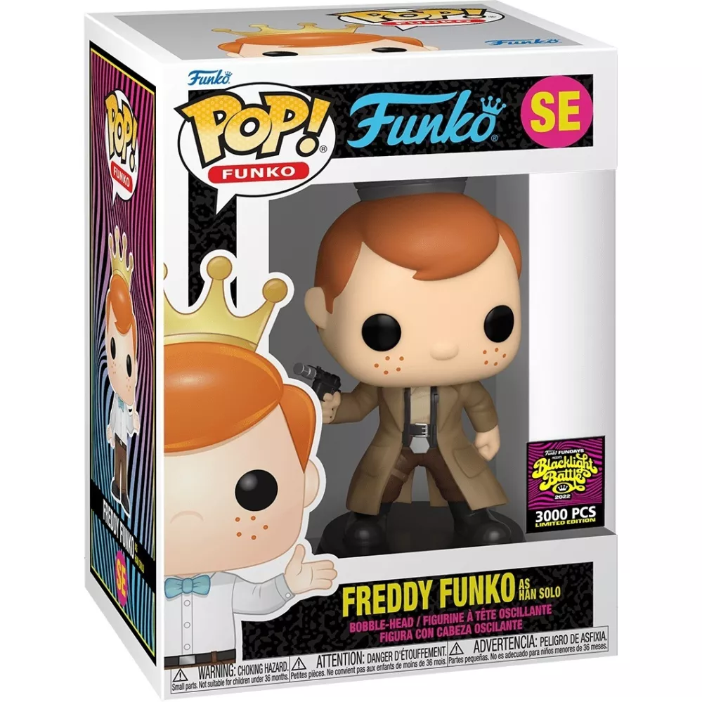 Freddy Funko as Han Solo Box