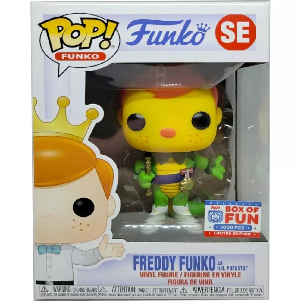 Freddy Funko as H.R. Pufnstuf Box