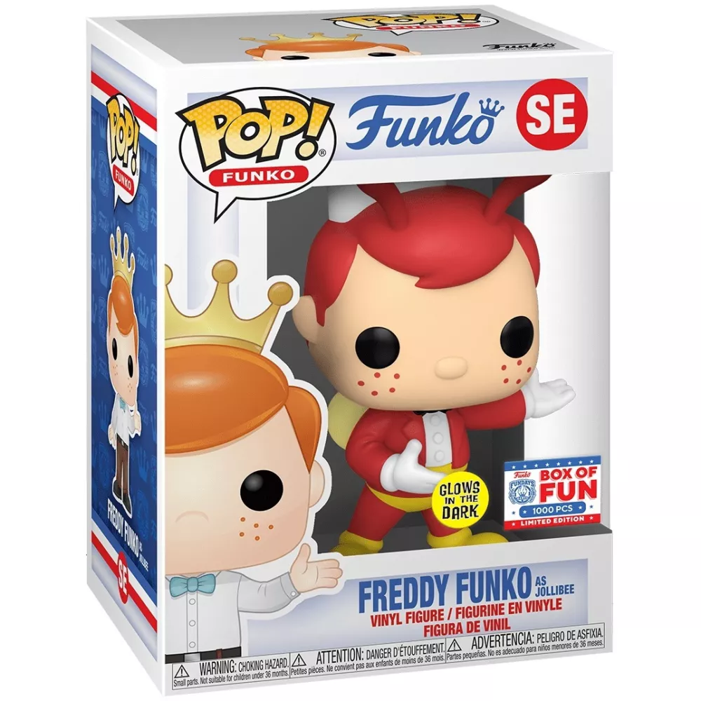 Freddy Funko as Jollibee Box