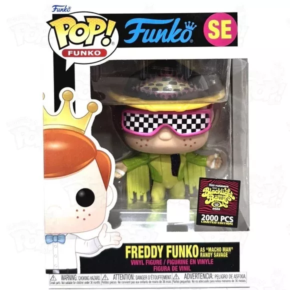 Freddy Funko as "Macho Man" Randy Savage Box