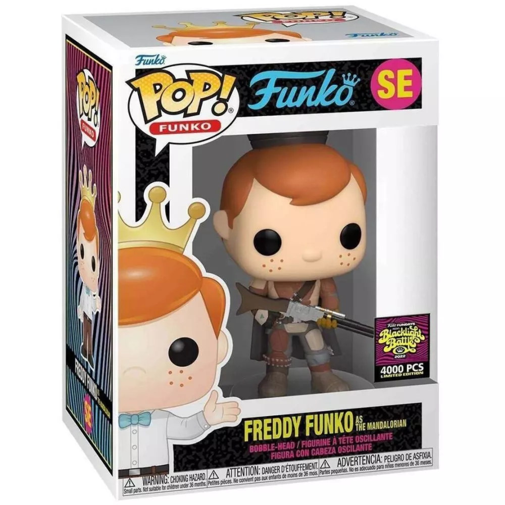 Freddy Funko as The Mandalorian Box