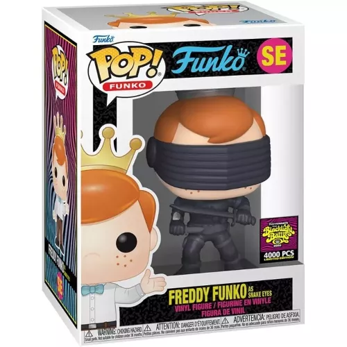 Funko Pop! Freddy Funko as Snake Eyes SE Funko Original Box