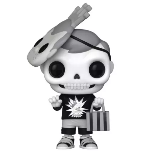 Funko Pop! Freddy Bones SE Black and White Heavy Metal Halloween 2023