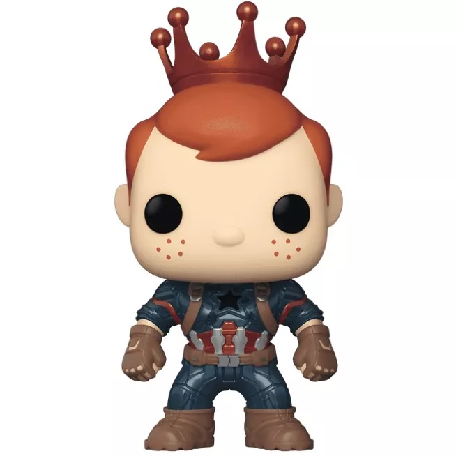 Freddy Funko as Captain America