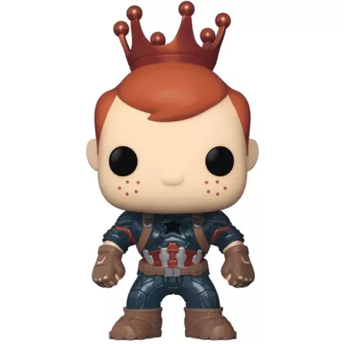 Funko Pop! Freddy Funko as Captain America SE Metallic
