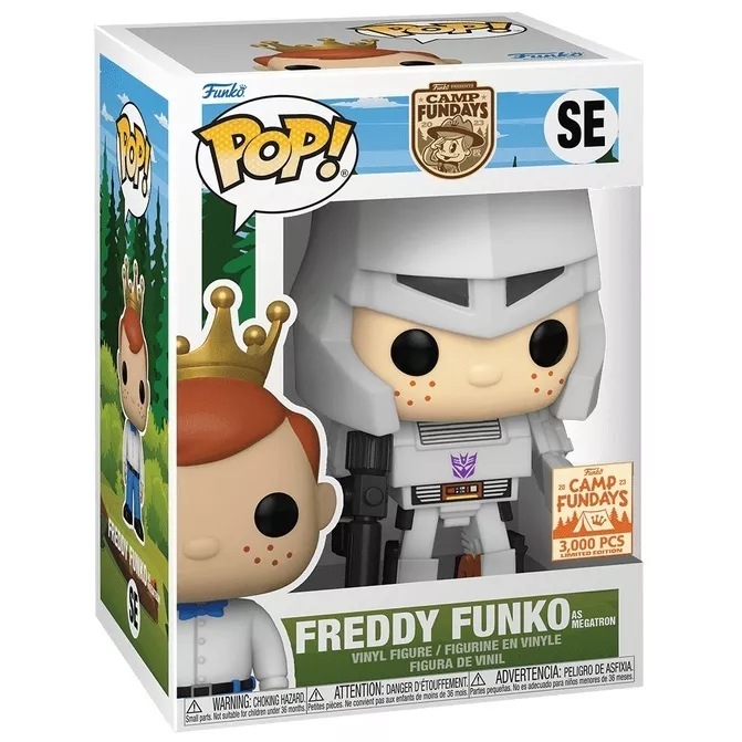 Freddy Funko as Megatron Box