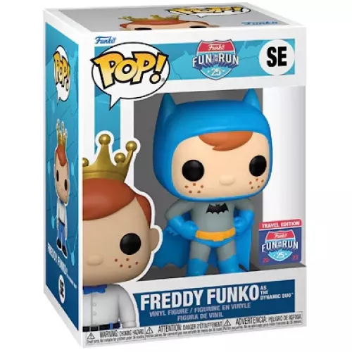 Funko Pop! Freddy Funko as The Dynamic Duo SE Batman Box