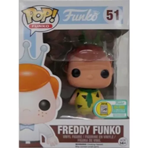 Funko Pop! Freddy Funko #51 Fred Flintstone - Yellow Box