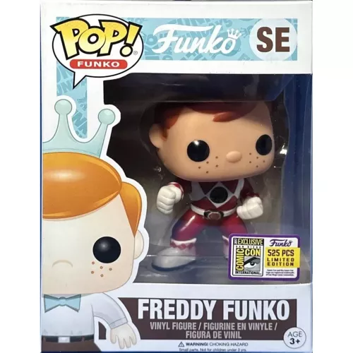 Funko Pop! Freddy Funko SE Red Ranger Funko Original Box