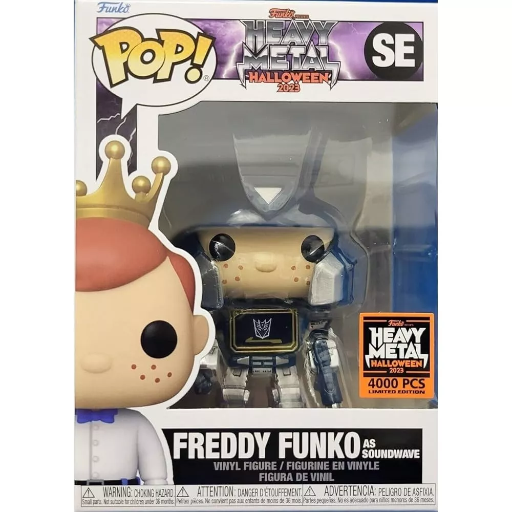 Freddy Funko as Soundwave Box