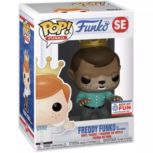 Funko Pop! Freddy Funko as Wolfman SE Funko Original Box