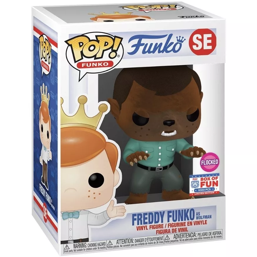 Freddy Funko as Wolfman Box