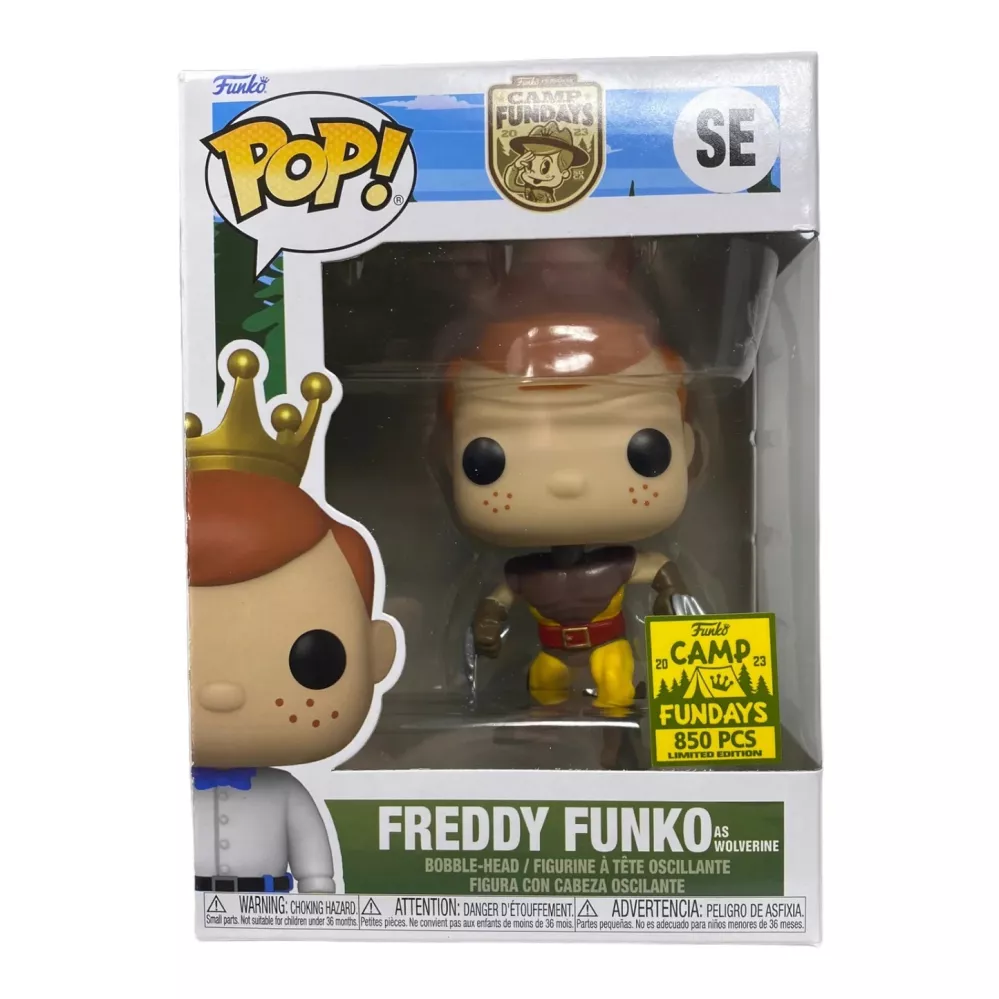 Freddy Funko as Wolverine Box