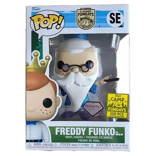Funko Pop! Freddy Funko as Merlin SE Diamond Collection Box