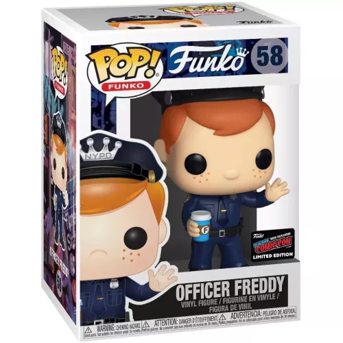 Funko Pop! Officer Freddy #58 Funko Original Vinyl Figure Box