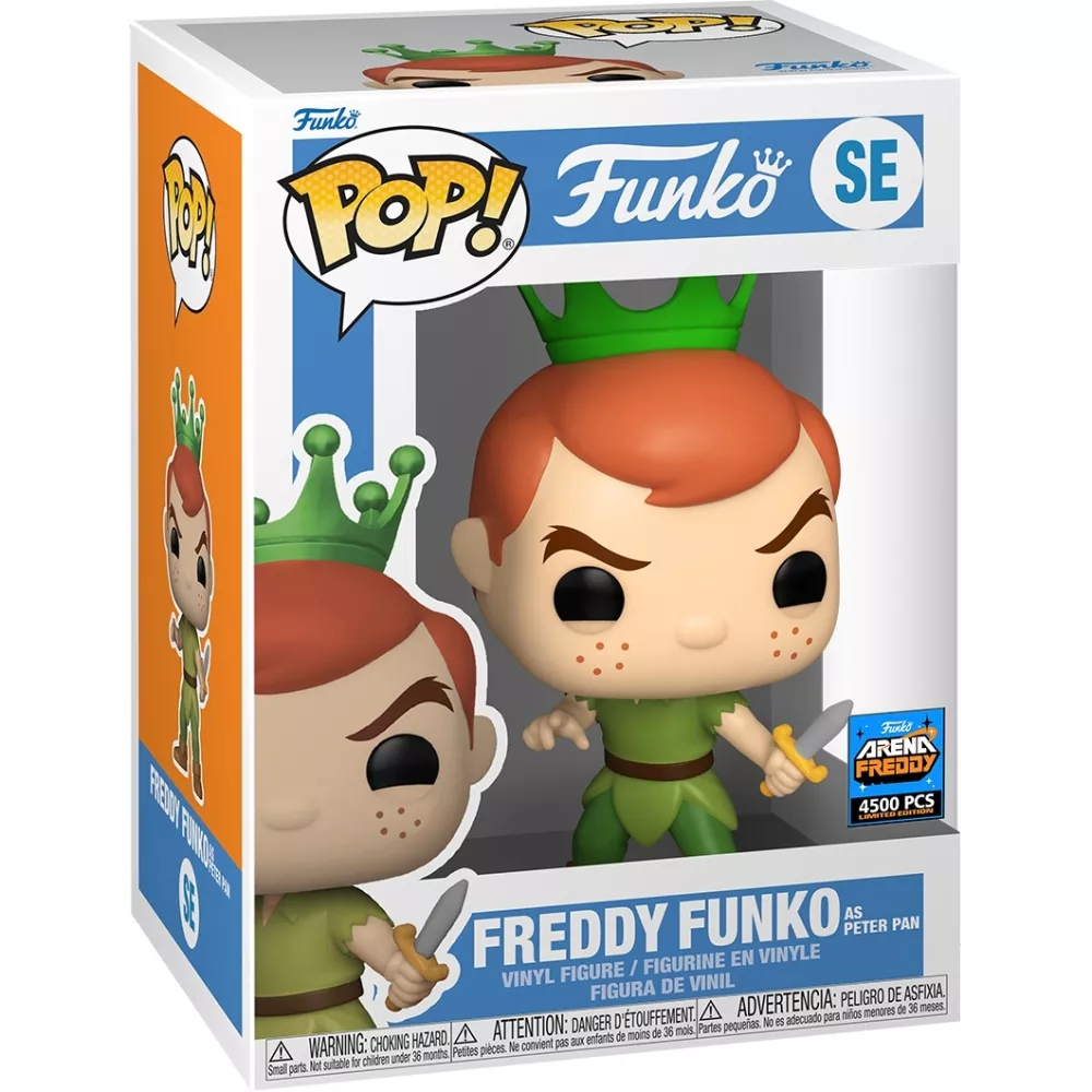 Freddy Funko as Peter Pan Box