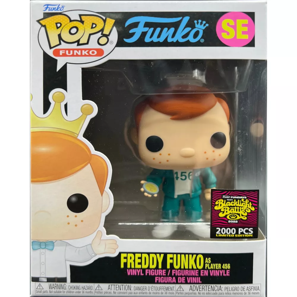 Freddy Funko as Player 456 Box
