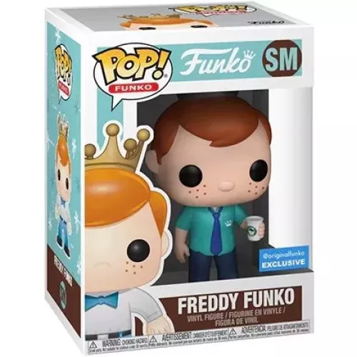 Funko Pop! Freddy Funko SE Social Media With Coffee Box
