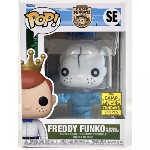 Funko Pop! Freddy Funko as Spooky Space Kook SE Funko Presents Camp Fundays 2023 Box