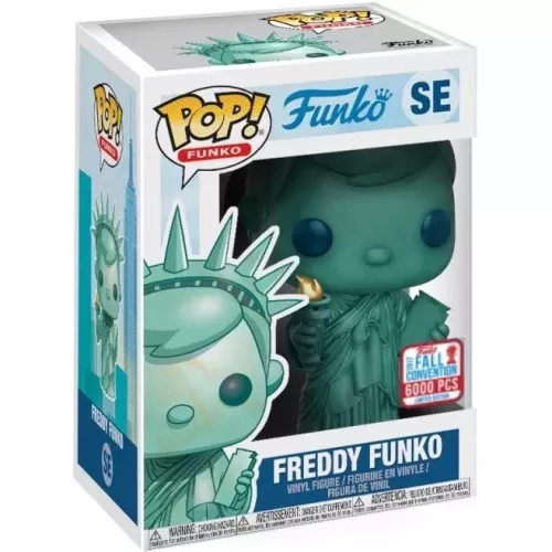 Funko Pop! Freddy Funko SE Statue of Liberty Funko Original Box