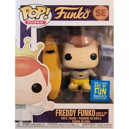 Funko Pop! Freddy Funko Surf's Up! Batman SE Funko Original Box