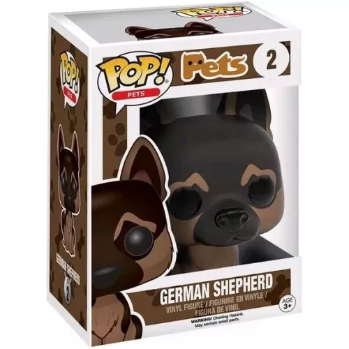 Funko Pop! German Shepherd #02 Pets Vinyl Figure Box