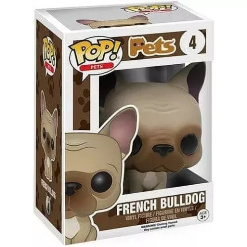Funko Pop! French Bulldog #04 Pets Vinyl Figure Box